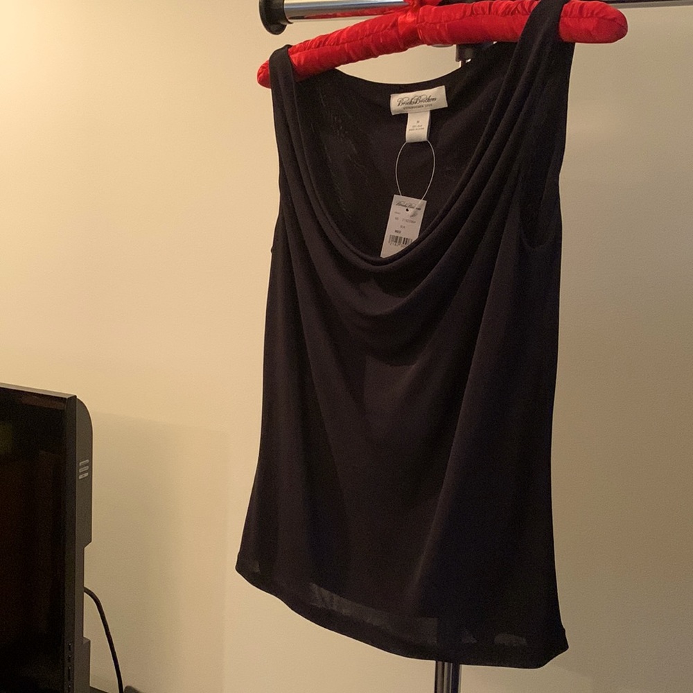 Brand new Brooks Brothers silk sleeveless top. Hand washable!